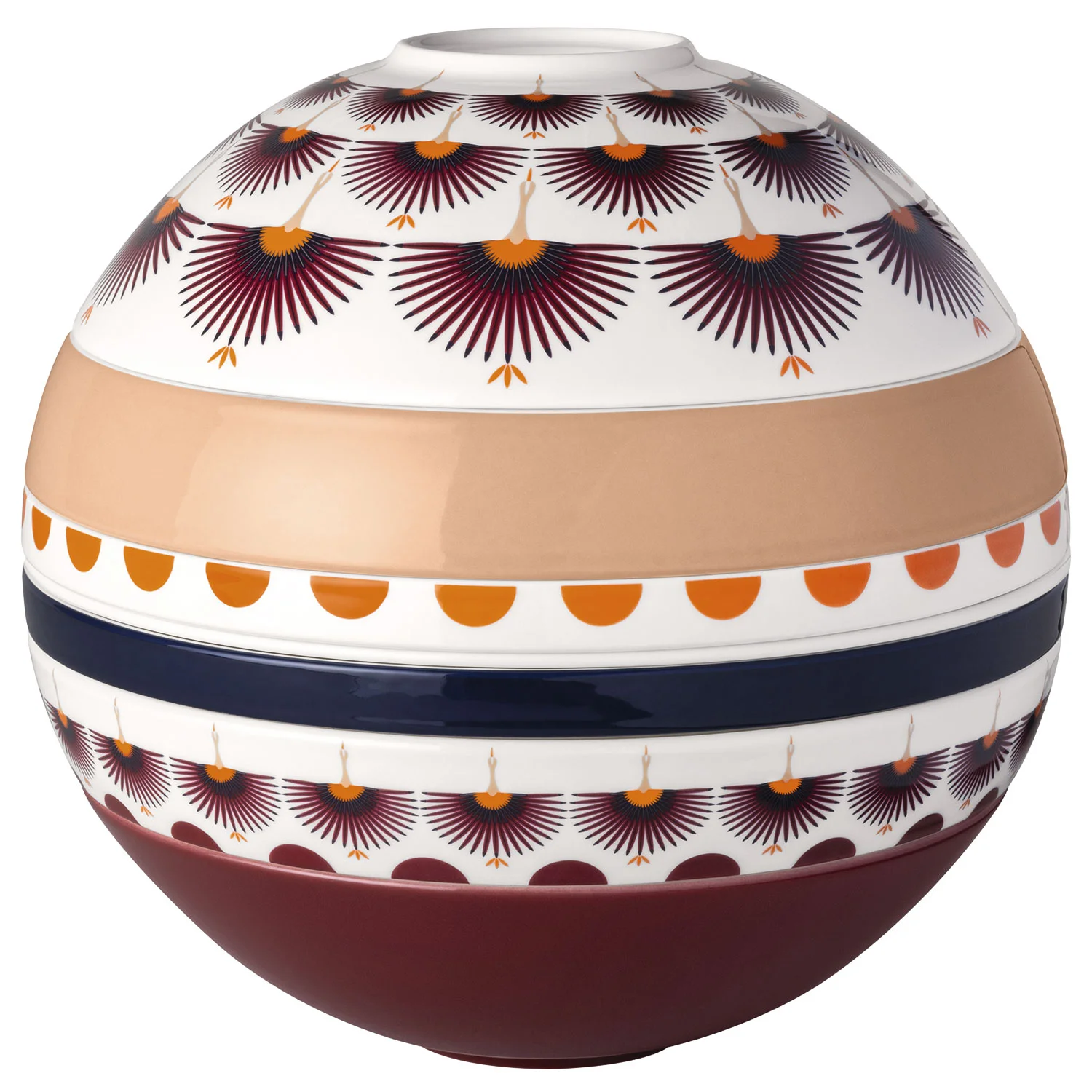 Iconic La Boule Kyoto Набор посуды на 2 персоны, 7 предметов